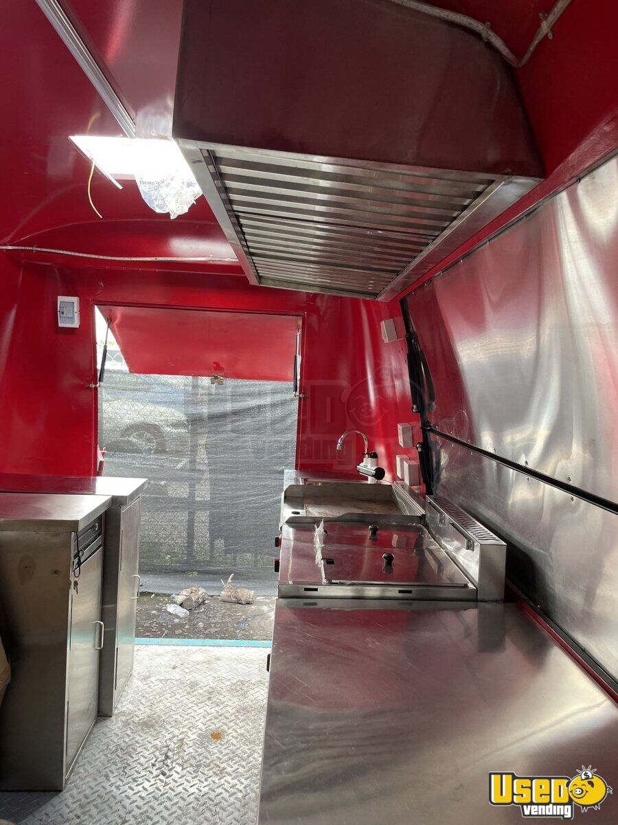 Vintage VW Style Concession Trailer 5.6' X 14' Mobile Street Vending