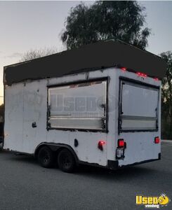 2001 16' Food Concession Trailer Basic Kitchen Shell w/ Fire Suppression For Sale in California!