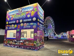 (2) Turnkey 2024 8.5 x 20' Freeze Dried Candy Trailer Carnival Style Concession w/ Indoor Booth for Sale in California!