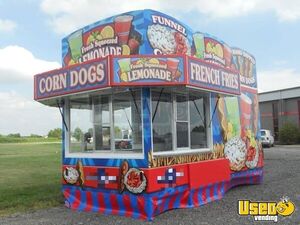 Like-New - 2017 8.5' x 18' Shantz Carnival Style  Concession Trailer w/ Pro-Fire Suppression for Sale in California!