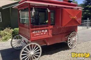 Charming - 6.5' x 11.5' Popcorn Wagon Trailer Mobile Concession Unit for Sale in California!