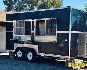 Versatile - 2022 8' x 16' Food Concession Trailer with Fire Suppression System for Sale in California!