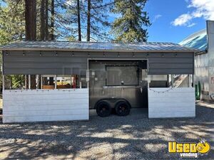 2023 - 7’ x 14’ Street Vending Unit | Concession Trailer with Carport for Sale in California!