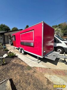 NEW - 2024 Food Concession Trailer with Fire Suppression System + Porch for Sale in California!