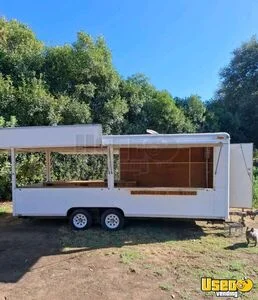 Versatile 8' x 16' Empty Concession Trailer | DIY Trailer for Sale in California!
