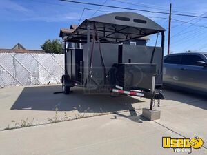 New 6' x 10' Custom Utility Food Open Catering Concession Trailer for Sale in California!