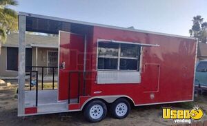 Like-New - 2021 8' x 14' Freedom Concession Trailer with 6' Porch for Sale in California!