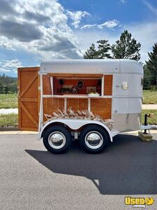 Clean and Appealing - 7.5' x 11' Horse Trailer Concession Conversion for Sale in Colorado!