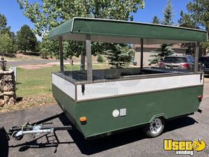 Versatile - 6' x 10' Coleman Camper Pop-up Concession Trailer | Mobile Vending Unit for Sale in Colorado!