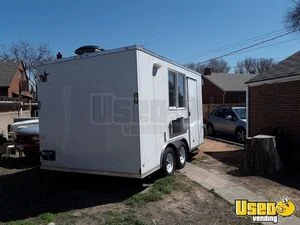 Never Used 2018 - 8.5' x 14' Rock Solid Cargo Food Concession Trailer/ Fry Kitchen Trailer for Sale in Colorado!