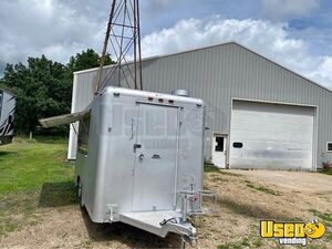 Concession Trailer Concession Trailer Diamond Plated Aluminum Flooring Iowa for Sale