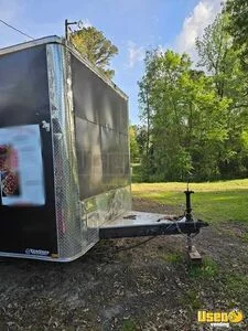 Concession Trailer Concession Trailer Diamond Plated Aluminum Flooring Texas for Sale