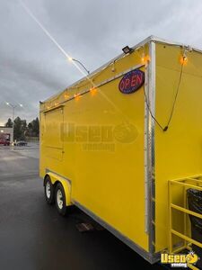 Concession Trailer Concession Trailer Diamond Plated Aluminum Flooring Washington for Sale