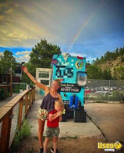 Concession Trailer Concession Trailer Exterior Customer Counter Colorado for Sale