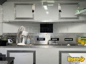 Concession Trailer Concession Trailer Exterior Customer Counter Georgia for Sale