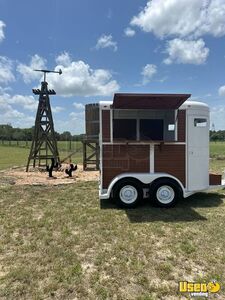 Concession Trailer Concession Trailer Exterior Customer Counter Texas for Sale