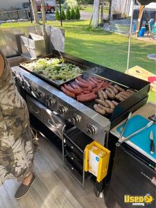 Concession Trailer Concession Trailer Prep Station Cooler New York for Sale