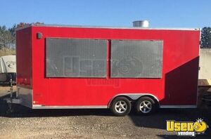 2018 - 21' Ready to be Personalized Empty Food Concession Trailer for Sale in Connecticut!