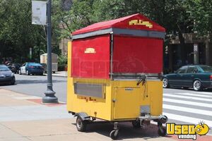 Turnkey 2008 - 4' x 8' Compact Single Operator Street Food Concession Trailer / Enclosed Cart for Sale in DC!