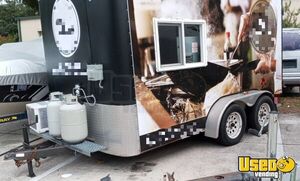 2001 7' x 12' Food Concession Trailer with Lightly Used 2021 Kitchen for Sale in Florida!