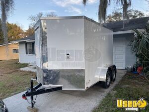 NEW - 2025 7' x 10' Quality Cargo Trailer | Empty Concession Trailer for Sale in Florida!