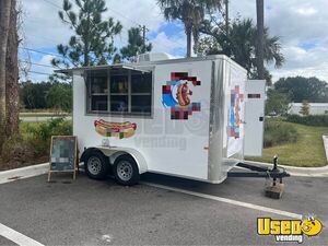 Turnkey - 2023 7' x 12' Rock Solid Cargo Trailer | Hotdog Concession Trailer for Sale in Florida!