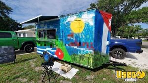 2015 - 6' x 12' Mobile Food Concession Trailer with Bathroom for Sale in Florida!