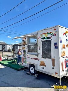 2021 7' x 12' Food Concession Trailer Mobile Vending Unit for Sale in Florida!