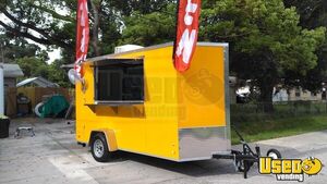 NEW 2024 - 6' x 12' Snow Cone & Hot Dog Trailer / Mobile Concession Stand for Sale in Florida!