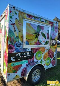 2021 - 7' x 7' Lightly Used Compact Food Concession Trailer / Mobile Crepe Vending Unit for Sale in Florida!