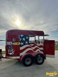 CUTE Vintage 6' x 10' Horse Trailer Concession Conversion Mobile Vending Unit for Sale in Florida!
