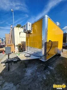2024 7' x 12' Food Kitchen Concession Trailer Mobile Food Unit for Sale in Florida!