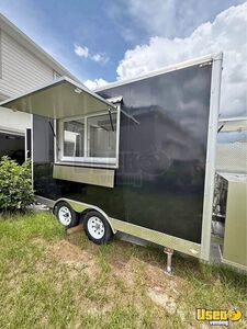NEW 2025 8.5' x 12'  Kitchen Food Concession Trailer w/ Pro Fire System for Sale in Florida!