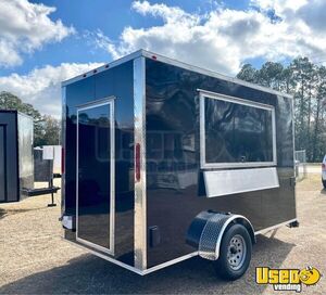 NEW Ready to Outfit 2023 - 7' x 12' Empty Food Concession Trailer for Sale in Florida!