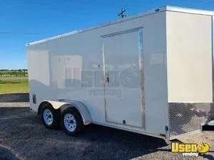 Empty - 2022 7' x 14'  V-Nose Cargo Concession Trailer DIY Mobile Unit for Sale in Florida!