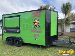 2023 7' x 14' Rock Solid Cargo Food & Beverage Concession Trailer Turnkey Mobile Food Business for Sale in Florida!