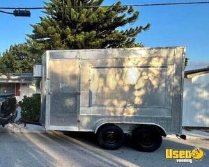 Used - 2022 Basic Mobile Street Vending Unit Empty Concession Trailer for Sale in Florida!