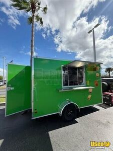 2024 7' x 12' Food Concession Trailer  Mobile Vending Unit  for Sale in Florida!