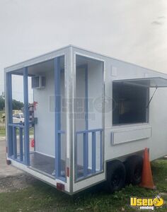 Never Used Basic Concession Trailer with a Small Porch / Empty Vending Unit for Sale in Florida!