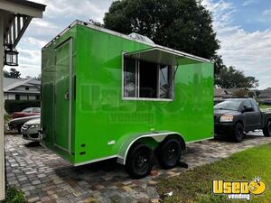 BRAND NEW 2024 - 7' x 14' Street Vending Concession Trailer for Sale in Florida!