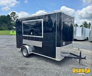 Versatile - 2024 6' x 12' Empty Concession Trailer DIY Mobile Vending Unit for Sale in Florida!
