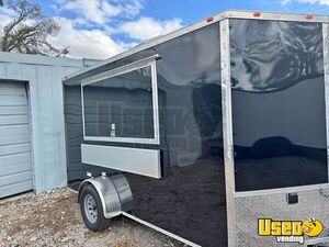 NEW - 2024 6' x 12' Empty Concession Trailer | Mobile Street Vending Unit for Sale in Florida!
