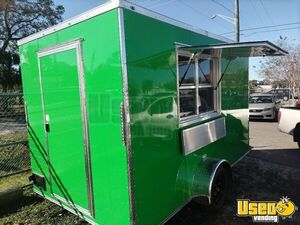 2024 7' x 12' Ready To Go Brand New Fair Food Concession Trailer / New Fun Food Trailer for Sale in Florida!