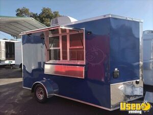 New - Ready To Go 2024 7' x 12'  Kitchen Food Trailer | Food  Concession Trailer for Sale in Florida!