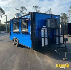 NEW 2025 8.5' x 16' Kitchen Food Concession Trailer Mobile Food Unit for Sale in Florida!