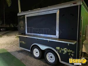 2021 7' x 14' Lightly Used Mobile Kitchen Food Concession Trailer for Sale in Florida!