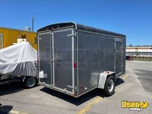 Used 7' x 14' Enclosed Concession Trailer Mobile Vending Unit for Sale in Georgia!