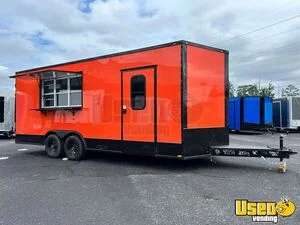 NEW Quality Cargo 8.5' x 24' Concession Trailer with Finished Interior for Sale in Georgia!