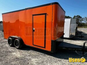 NEW - 2024 7' x 16' Quality Cargo Concession Trailer | DIY Trailer for Sale in Georgia!