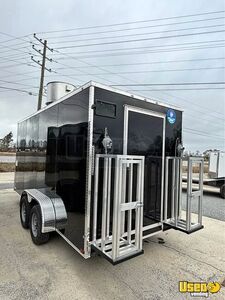 2025 7' x 16' Food Concession Trailer | Mobile Vending Unit  for Sale in Georgia!